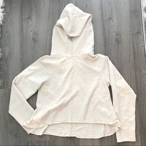 Lululemon stylish flare, layered hoodie